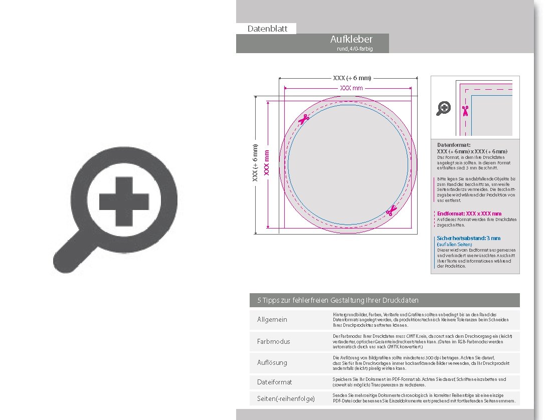 Product Bild aufkleber_statisch_haftend_4_0_farbig_bedruckt_rund_(kreisrund_konturgeschnitten)