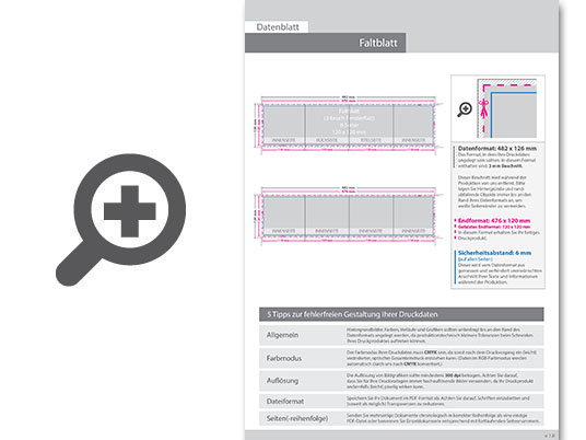 Product Bild faltblatt__gefalzt_auf_quadrat_12_0_cm_x_12_0_cm__vertikaler_3-bruch_fensterfalz__8-seitig