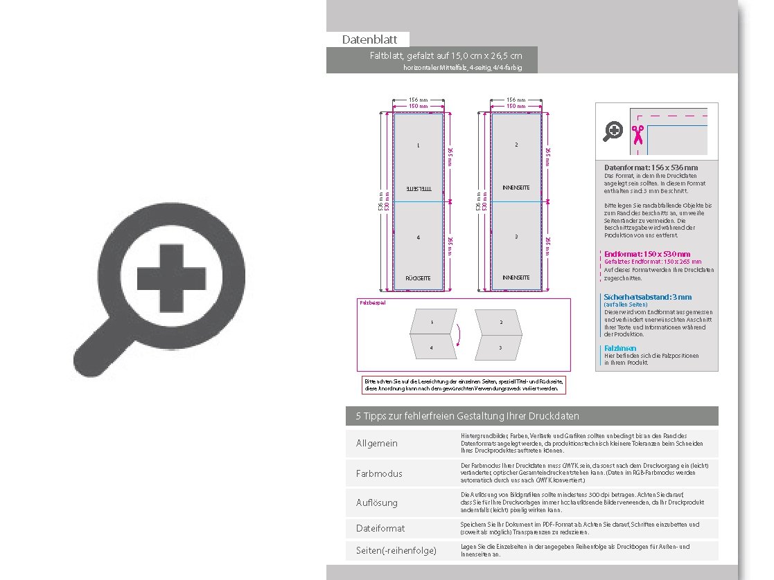 Product Bild faltblatt__gefalzt_auf_15_0_cm_x_26_5_cm__horizontaler_mittelfalz__4-seitig