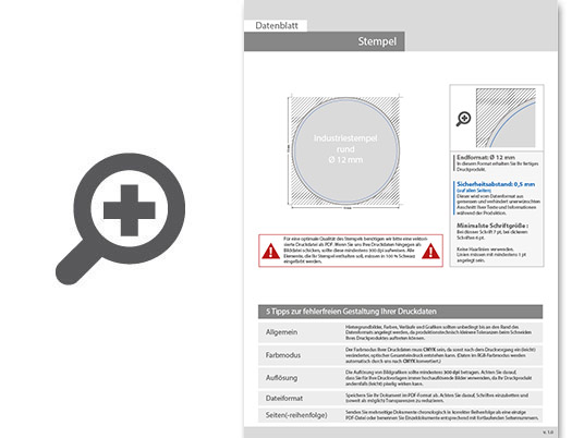 Product Bild industriestempel_f__r_porzellan-untergrund