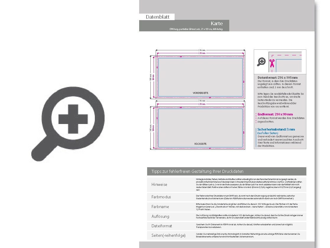 Product Bild einladungskarte_din_lang_quer_4_4_farbig_mit_beidseitig_partieller_glitzer-lackierung