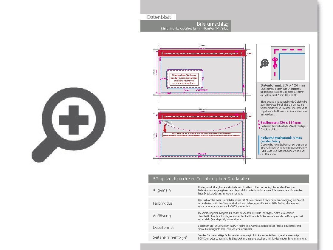 Product Bild maschinenkuvertierh__llen_din_lang_quer__nassklebend_mit_fenster__beidseitig_1_1_schwarz-_wei___bedruckt