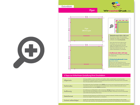 Product Bild neonflyer_gr__n_din_a3_quer_(42_0_cm_x_29_7_cm)