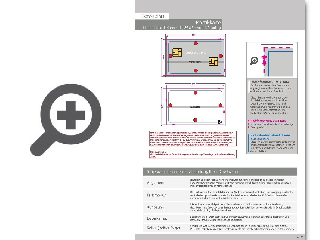 Product Bild chipkarte_sle5542_mit_lochung_und_einseitiger_hei__folienpr__gung_gold_1_0_farbig_bedruckt_auf_wei__em_hintergrund