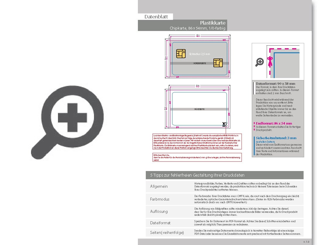 Product Bild chipkarte_sle5542_mit_einseitiger_hei__folienpr__gung_silber_1_0_farbig_bedruckt_auf_wei__em_hintergrund