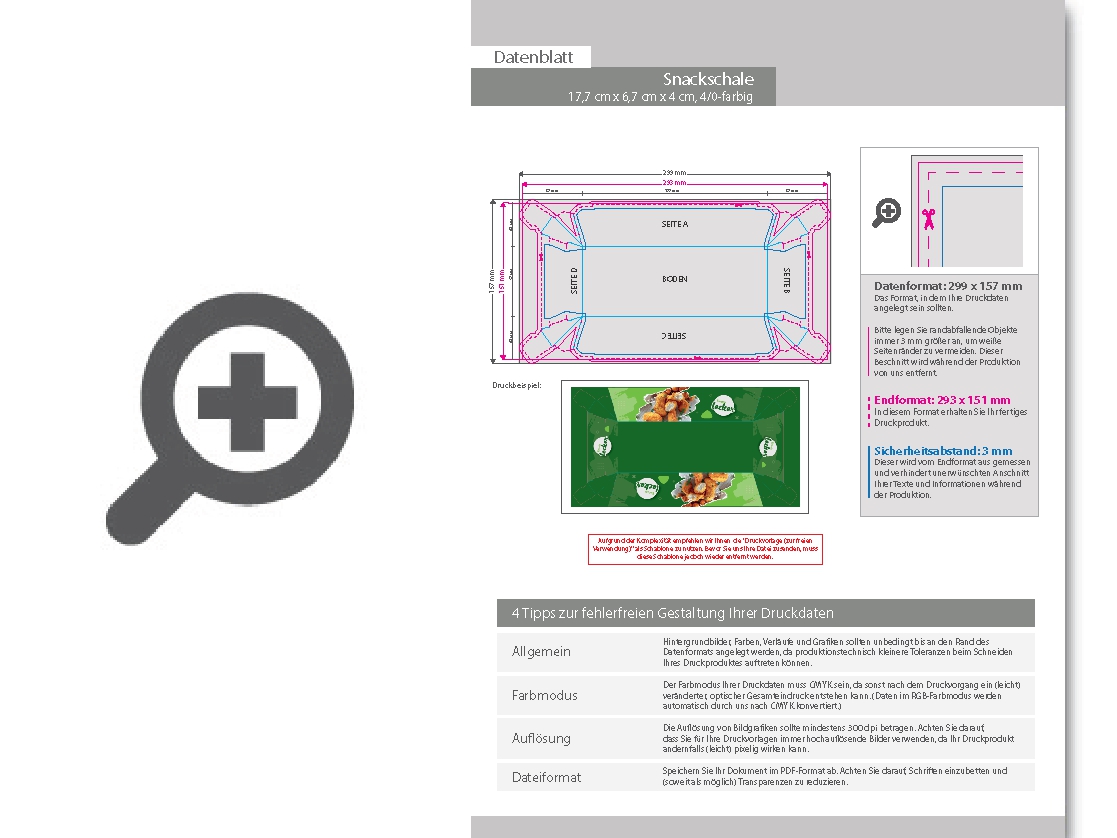 Product Bild snackschale_(17_7_cm_x_6_7_cm_x_4_cm)_einseitig_bedruckt_4_0-farbig